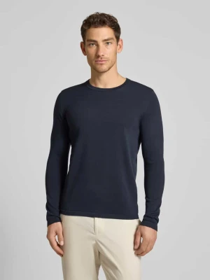 Sweter o kroju slim fit w stylu dzianiny model 'Mino' drykorn