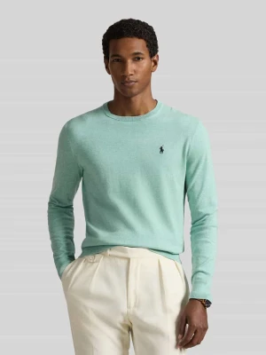 Sweter o kroju slim fit z czystej bawełny Polo Ralph Lauren