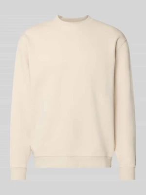 sweter o kroju slim fit z czystej bawełny 'TOM' Selected Złamany biały
