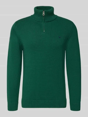 Sweter o kroju slim fit z imitacji dzianiny Superdry