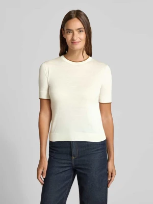 Sweter o kroju slim fit z mieszanki jedwabiu model 'AGENDA' Max Mara Studio