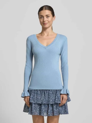 Sweter o kroju slim fit z mieszanki wełny MICHAEL Michael Kors