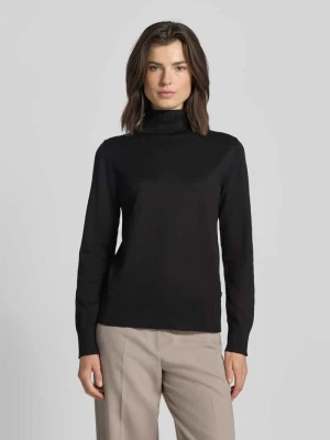 Sweter o kroju slim fit z wiskozy s.Oliver BLACK LABEL