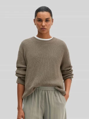 Sweter o luźnym kroju z czystej bawełny Marc O'Polo