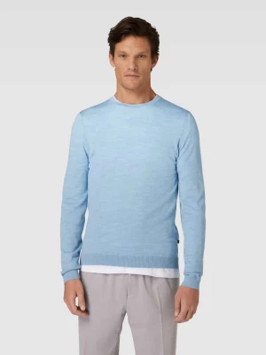 Sweter o normalnym kroju w jednolitym kolorze maerz muenchen