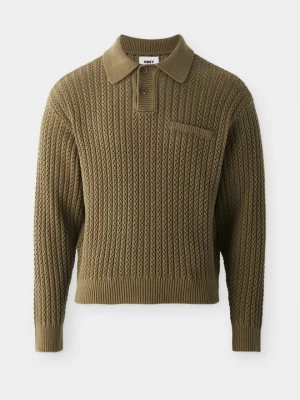 Sweter Obey Clothing oliwkowy