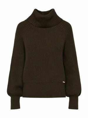 Sweter Ochnik brązowy