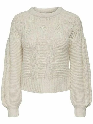 Sweter Only beżowy