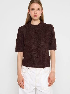 Sweter Only brązowy