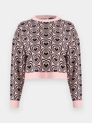 Sweter Only srebrny