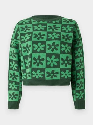 Sweter Only ciemnozielony