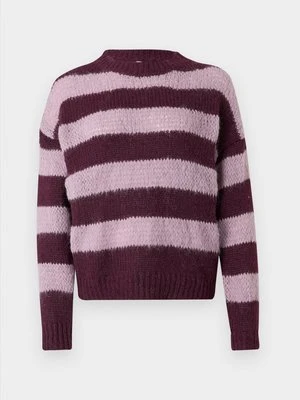 Sweter Only bordowy