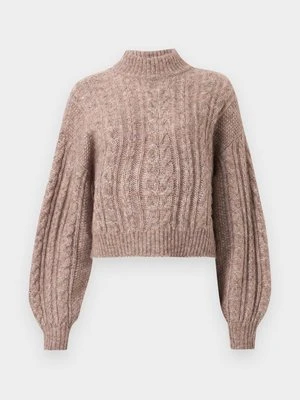 Sweter Only brązowy