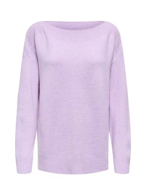 Sweter Only fioletowy melanż