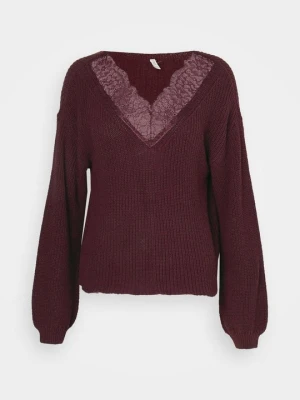 Sweter Only bordowy