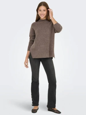 Sweter Only brązowy