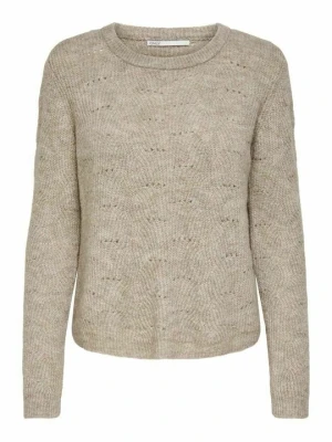 Sweter Only brązowy