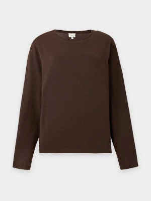 Sweter ONLY Carmakoma brązowy