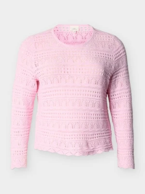 Sweter ONLY Carmakoma różowy