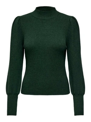 Sweter Only ciemnozielony