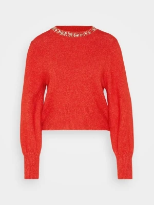 Sweter Only czerwony