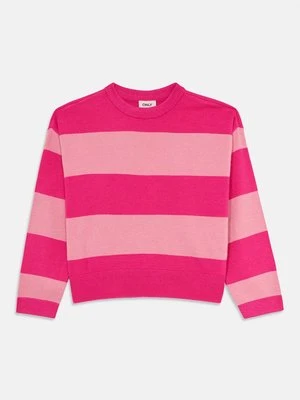 Sweter ONLY GIRLS różowy