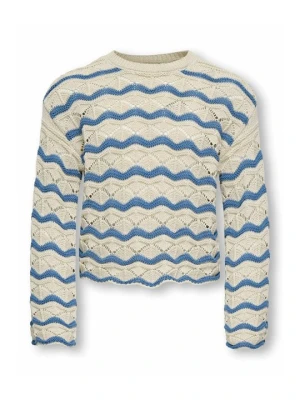 Sweter ONLY GIRLS beżowy