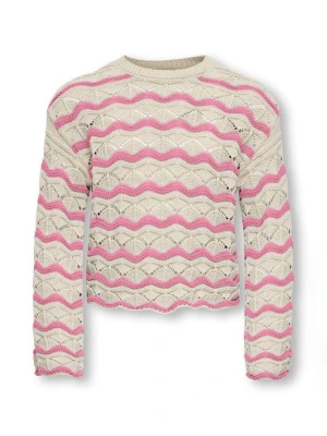 Sweter ONLY GIRLS beżowy