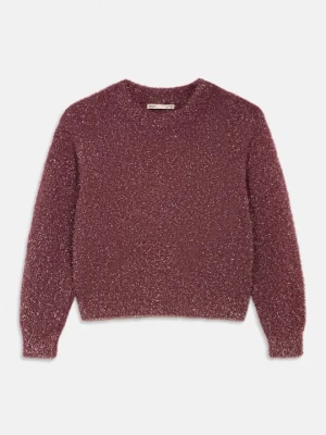 Sweter ONLY GIRLS jagodowy