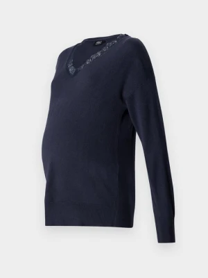 Sweter Only granatowy