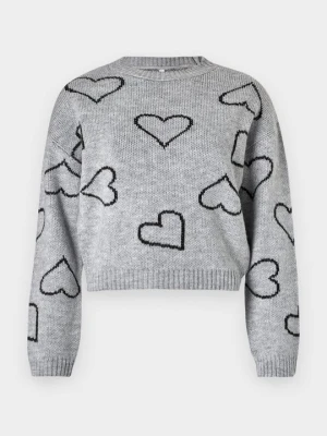 Sweter Only jasnoszary