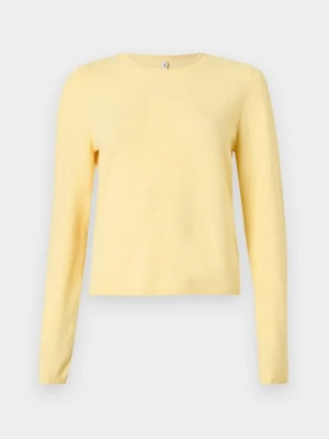 Sweter Only jasnożółty