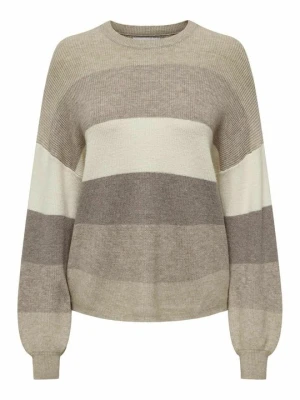 Sweter Only jasny brąz