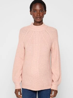Sweter Only jasnoróżowy