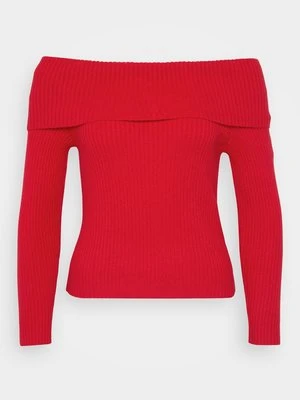 Sweter Only czerwony