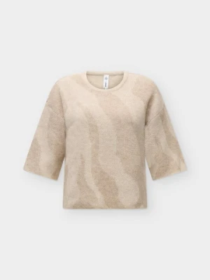 Sweter Only srebrny