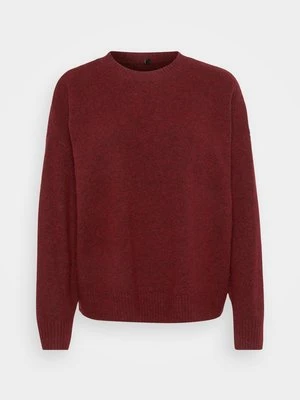 Sweter Only ciemnoczerwony