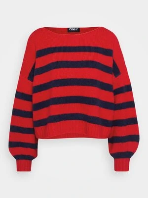 Sweter Only czerwony
