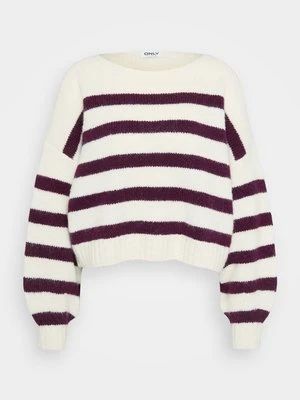 Sweter Only beżowy