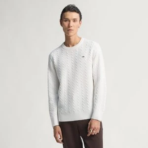 Sweter Originals z dzianiny warkoczowej Adidas