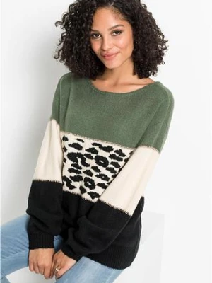 Sweter oversize bonprix