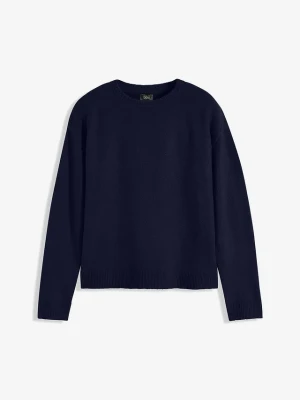 Sweter oversize BonPrix niebieski