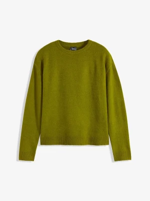 Sweter oversize BonPrix zielony