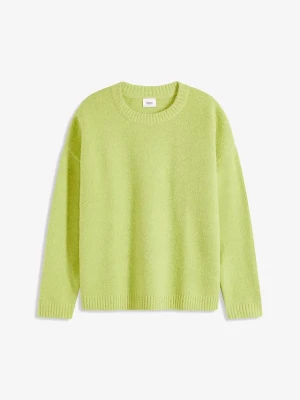 Sweter oversize BonPrix zielony
