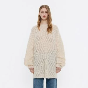 Sweter oversize moher kość słoniowa BIMBA Y LOLA