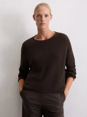 Sweter oversize z dzianiny DfC Marc O'Polo