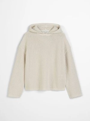 Sweter oversize z kapturem Marc O'Polo