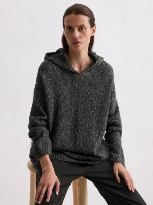 Sweter oversize z kapturem Marc O'Polo
