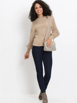 Sweter oversize z mieszanki wiskozy bonprix