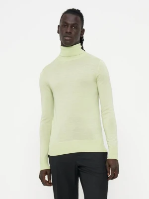 Sweter Patrizia Pepe jasnozielony